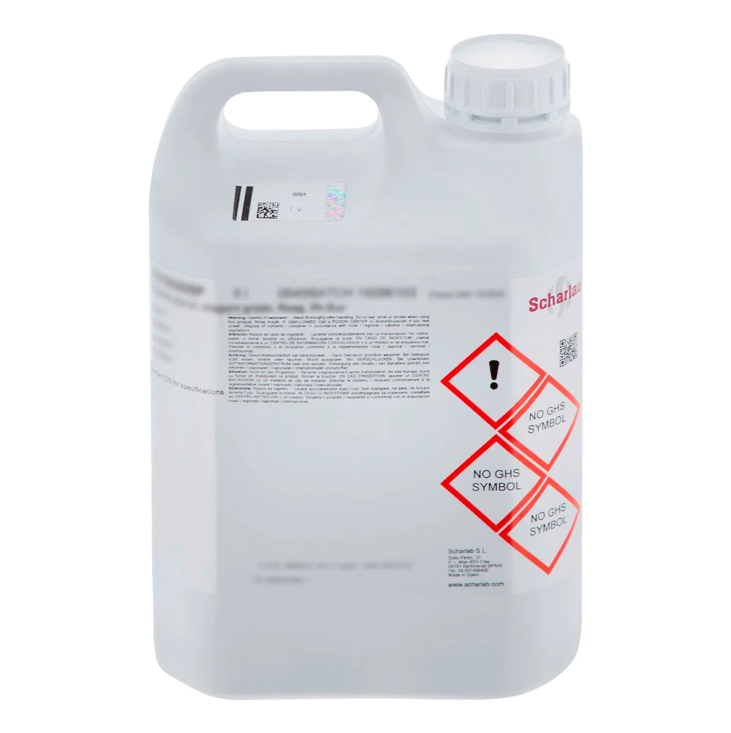 Sodium Hydroxide, Solution 25% W/V, Extra Purex 5 L