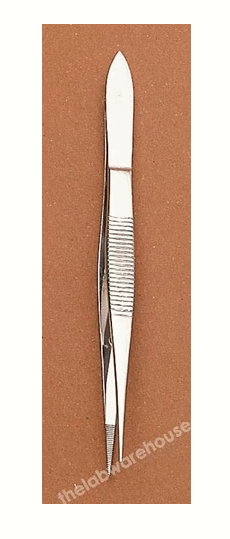 Forceps St./Steel Fine Pt. Spr. Flutes, Guide