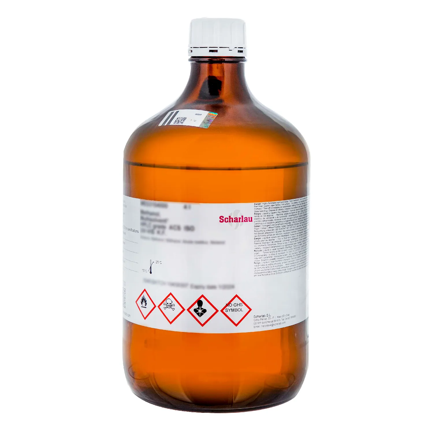 Methanol, Multisolvent® Hplc Grade Acs Iso Uv-Vis K.F., Methyl Alcohol, Carbinol, Methynol, Wood Alcohol