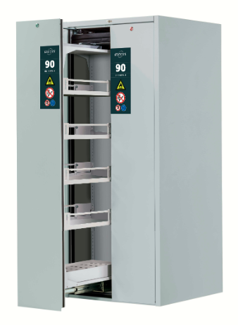 V-Line safety cabinet (vertical drawer).