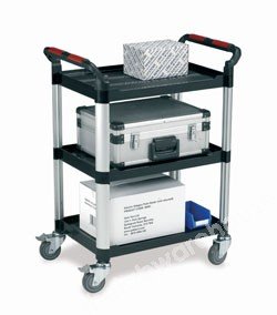 Trolley 3 X PP Platforms 630 X 424mm W/Alu. P