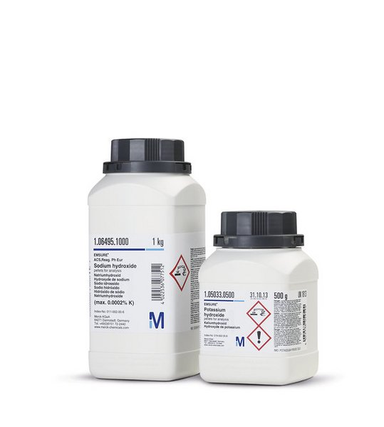 Sodium hydroxide pellets for analysis EMSURE®