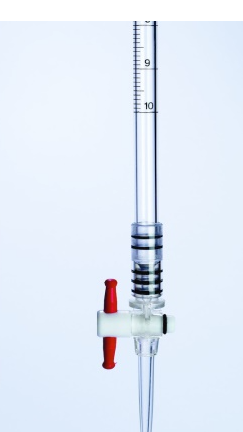 Azlon acrylic burette 50mL